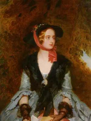 Rose Bradwardine Oil painting by John Bostock