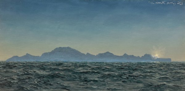 Cape Wrath  by John Brett - Hand-Painted Oil Painting Reproduction