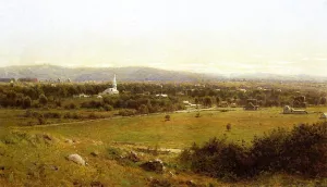 Connecticut Landscape by John Bunyan Bristol - Oil Painting Reproduction