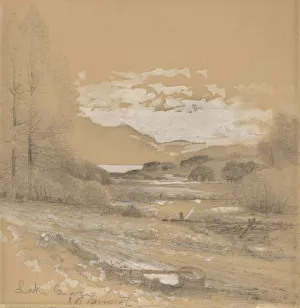 Lake George by John Bunyan Bristol Oil Painting