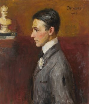 Van Wyck Brooks by John Butler Yeats Oil Painting