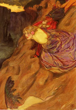 Amor Mundi Oil painting by John Byam Liston Shaw