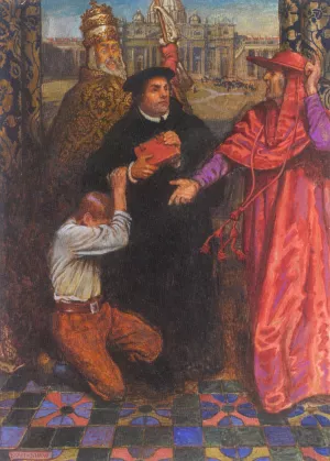 Ballad of Luther painting by John Byam Liston Shaw