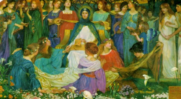 Main Product Photo of Maidens Painting by John Byam Liston Shaw