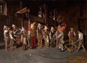 Independence Day by John Califano Oil Painting