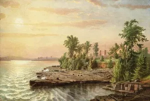 Carleton, St Lawrence painting by John Carlin