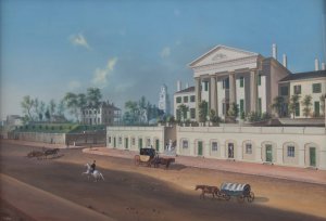 Third and Vine Northside by John Caspar Wild Oil Painting