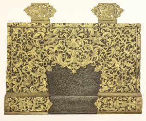 Cover of a German Prayer-Book in Silver Gilt by John Charles Robinson Oil Painting