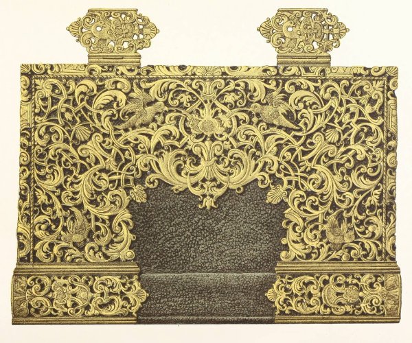 Main Product Photo of Cover of a German Prayer-Book in Silver Gilt  Painting by John Charles Robinson