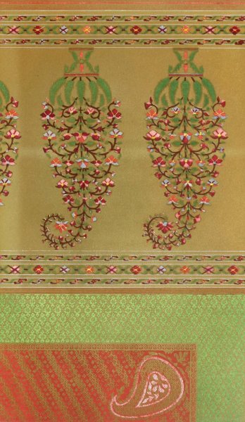 Main Product Photo of Indian Gold-Tissue Scarf  Painting by John Charles Robinson