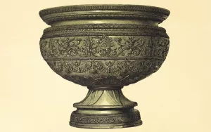 Italian Cinque-cento Bronze Vase by John Charles Robinson Oil Painting
