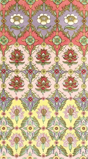 Persian Designs for Textile Fabrics by John Charles Robinson Oil Painting
