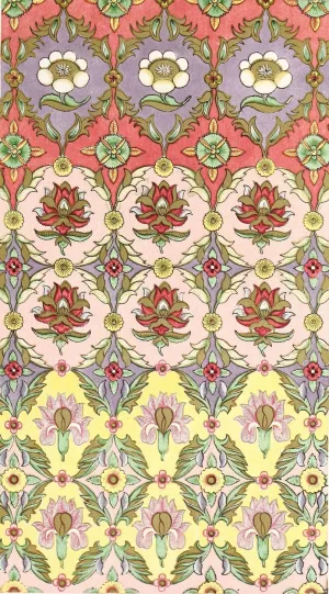 Persian Designs for Textile Fabrics by John Charles Robinson Oil Painting