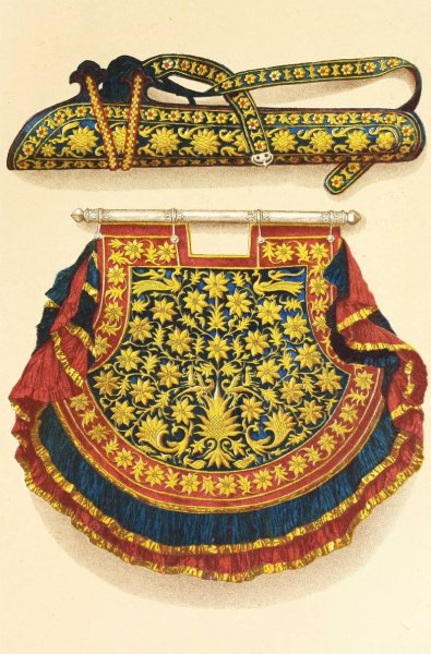 Main Product Photo of Quiver and Indian Fan  Painting by John Charles Robinson