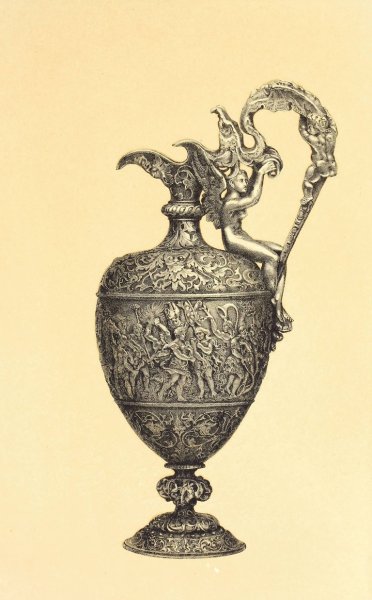 Silver Ewer  by John Charles Robinson - Hand-Painted Oil Painting Reproduction