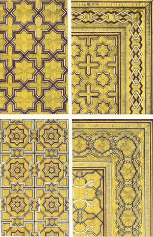 Specimens of Modern French Ornamental Wood Flooring by John Charles Robinson Oil Painting