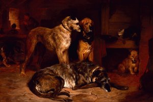 More Free Than Welcome by John Charlton Oil Painting