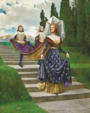 A Great Lady by John Collier Oil Painting