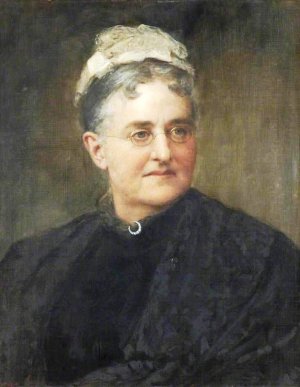 Eliza Lynn Linton by John Collier Oil Painting