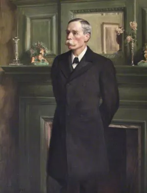 Henry Butlin, Pioneer of Head and Neck Surgery by John Collier Oil Painting