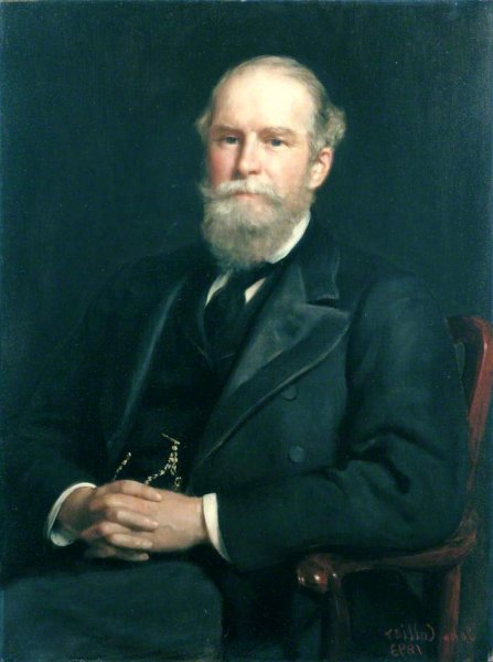 Main Product Photo of John Lubbock Painting by John Collier