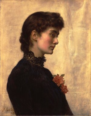 Marion Collier nee Huxley by John Collier Oil Painting