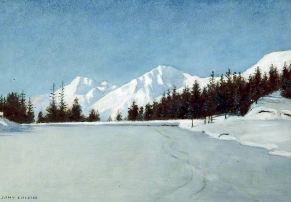 Montana, Canada by John Collier - Hand-Painted Oil Painting Reproduction