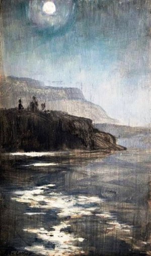 Moonlight by John Collier Oil Painting