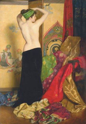 Pomps And Vanities by John Collier Oil Painting
