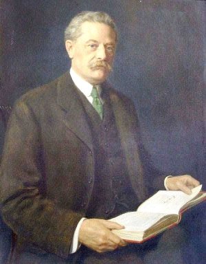 Portrait of Edward Henry Hurry by John Collier Oil Painting