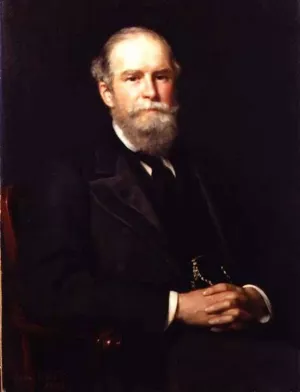 Portrait of Sir John Lubbock, 1st Baron Avebury by John Collier Oil Painting
