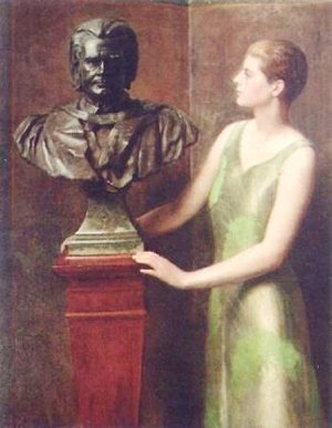 Portrait of the Artist's Daughter by John Collier Oil Painting
