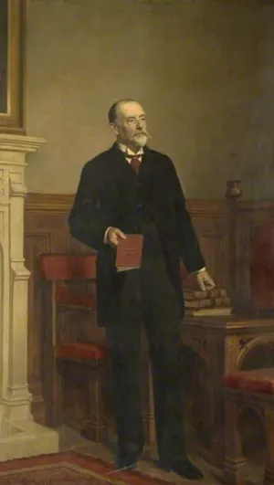 Samuel Whitbread by John Collier - Oil Painting Reproduction