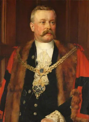 Sir Charles Tertius Mander II painting by John Collier