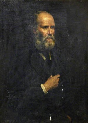 Sir George Campbell by John Collier Oil Painting