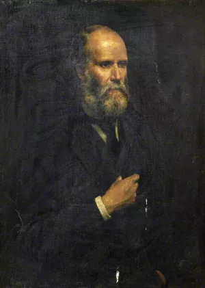 Sir George Campbell by John Collier Oil Painting