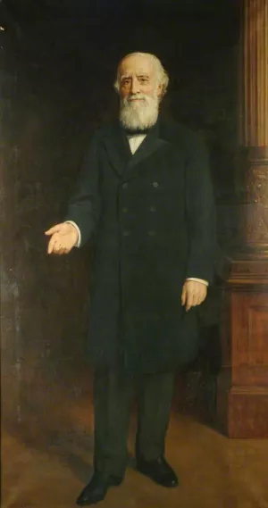Sir George Williams by John Collier - Oil Painting Reproduction