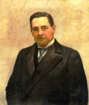 Sir John Bland-Sutton by John Collier Oil Painting