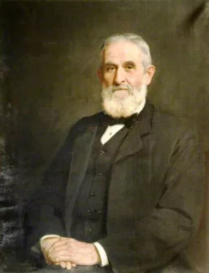Sir John Evans by John Collier Oil Painting