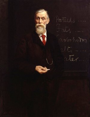 Sir Michael Foster by John Collier Oil Painting