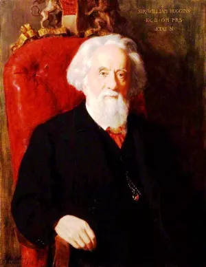 Sir William Huggins by John Collier Oil Painting