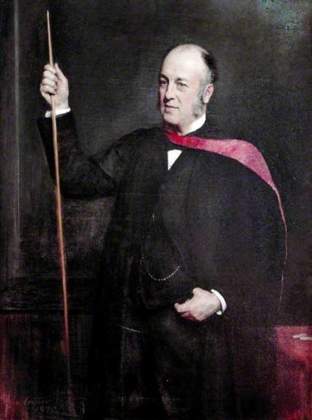 Sir William Mitchell Banks by John Collier - Hand-Painted Oil Painting Reproduction