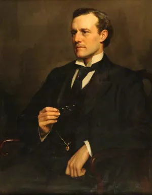 Sir Willoughby Heyett Dickinson by John Collier Oil Painting
