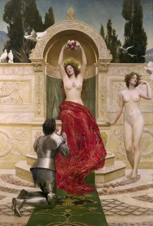 Tannhauser en el Venusberg by John Collier Oil Painting