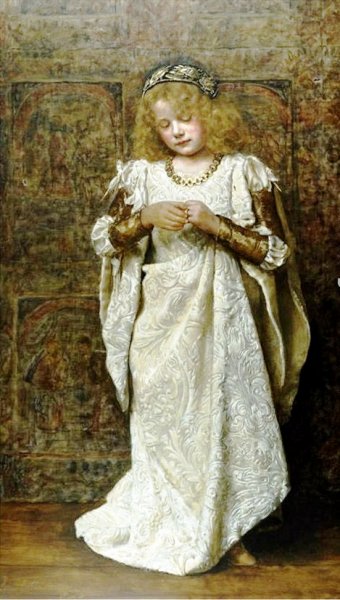 The Child Bride by John Collier - Hand-Painted Oil Painting Reproduction