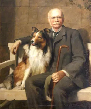 The Honourable Mark George Kerr Rolle by John Collier - Oil Painting Reproduction