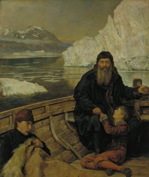 The Last Voyage of Henry Hudson by John Collier Oil Painting