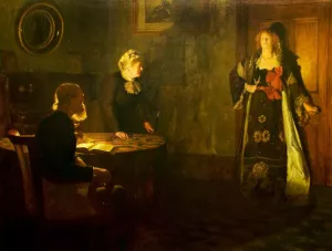 The Prodigal Daughter by John Collier Oil Painting