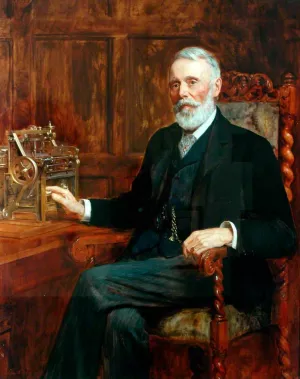 The Right Honourable Samuel Cunliffe Lister painting by John Collier