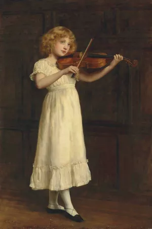 The Sonatina by John Collier Oil Painting